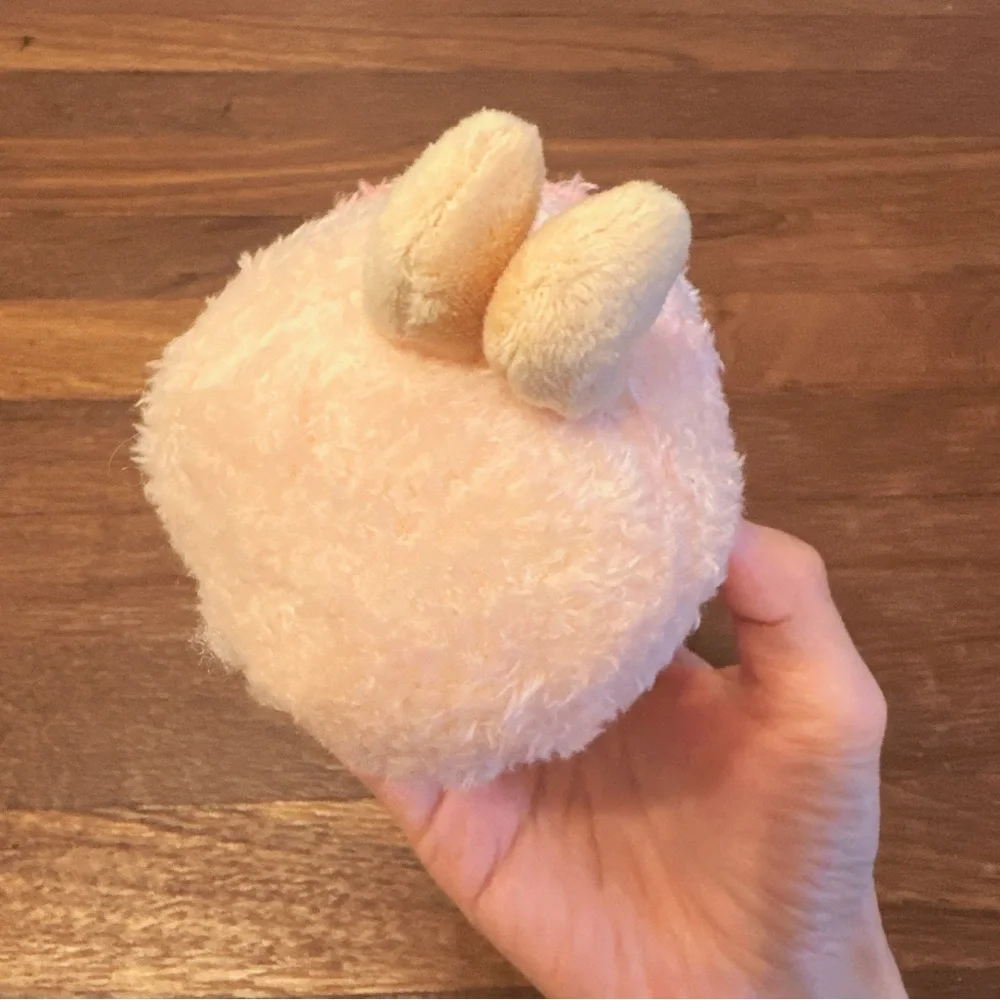 Pink Cherry Cake Plush Keychain Kawaii Cute Bag Charm Soft Mini Plush New